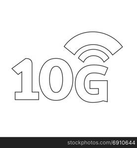 10G Wireless Wifi icon