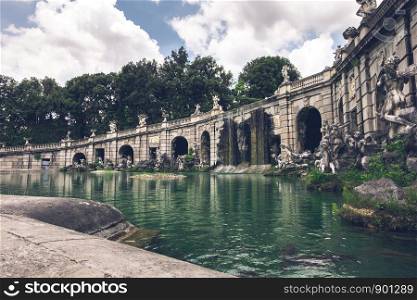 18th Century The Fountain of Aeolus, Caserta, Italy