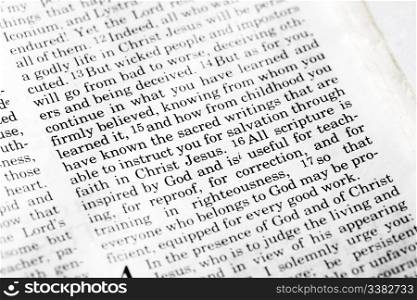 2 Timothy 3:16 - A popular verse in the Christian New Testament