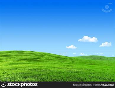 25 megapixel nature collection - Green meadow template