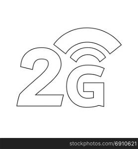 2G Wireless Wifi icon