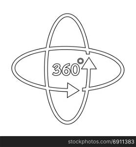 360 Degree icon