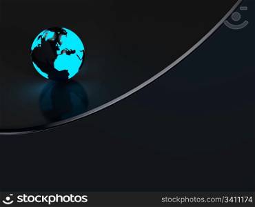 3d abstract background for web design. Rendered image