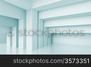 3d Abstract Interior Decoration Background