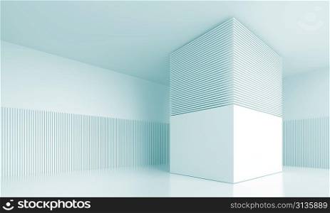 3d Abstract Modern Architecture Design
