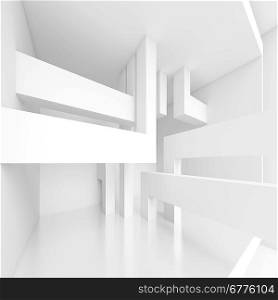 3d Abstract Panoramic Interior Background