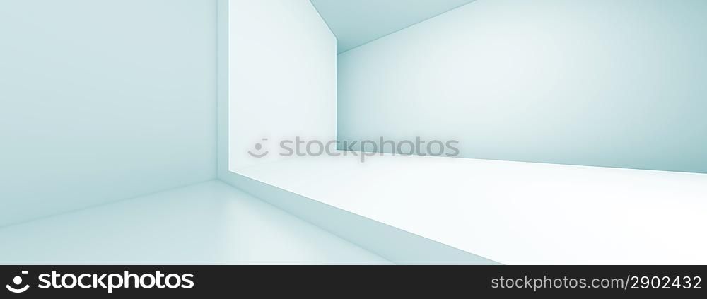 3d Abstract Panoramic Interior Concept