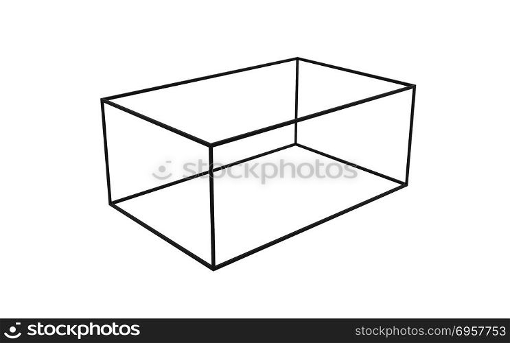 3D Black Empty Box Frame isolated on white background, clipping . 3D Black Empty Box Frame isolated on white background, clipping path inside. 3D Black Empty Box Frame isolated on white background, clipping path inside