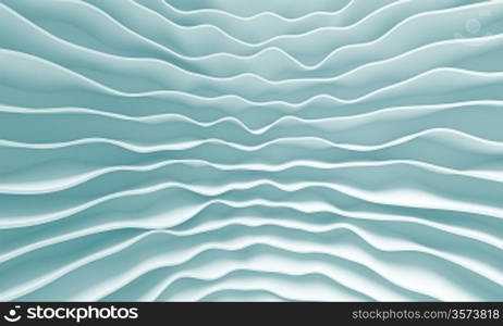 3d Blue Abstract Minimal Design