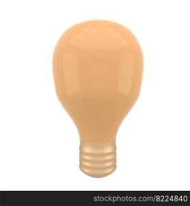 3d cartoon style minimal yellow light bulb icon. Idea, solution, business, strategy concept. Solution and business idea. Thinking, invention symbol. 3d cartoon style minimal yellow light bulb icon. Idea, solution, business, strategy concept. Solution and business idea. Thinking, invention symbol.
