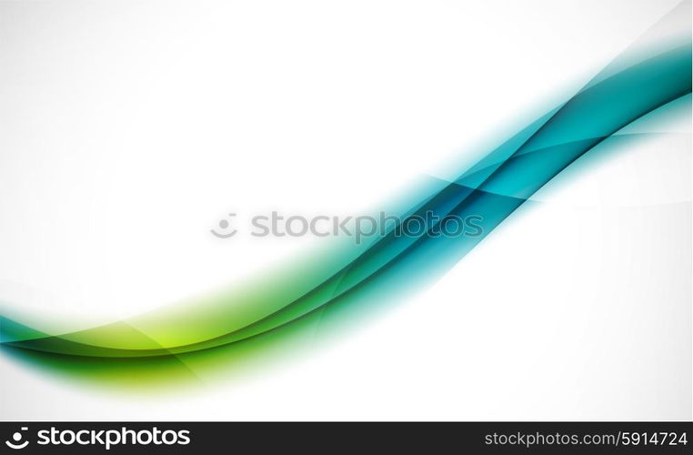 3d colorful wave line, abstract background with light and shadow effects. Wavy pattern, layout