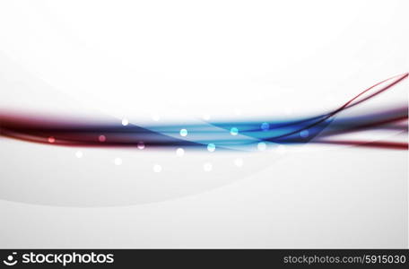 3d colorful wave line, abstract background with light and shadow effects. Wavy pattern, layout