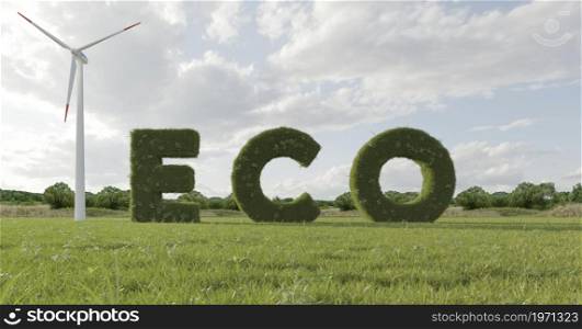3d eco project environment. High resolution photo. 3d eco project environment. High quality photo