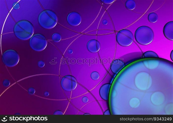 3D illustration Background for advertising and wallpaper in gradient and art scene. 3D rendering in decorative concept.