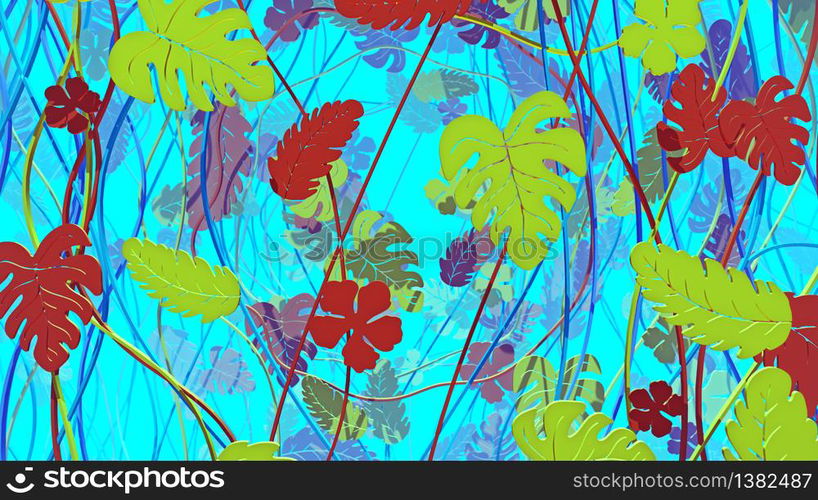 3D illustration Background for advertising and wallpaper in nature and advertising scene. 3D rendering in decorative concept