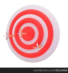 3D illustration for Success of the arrow bow to the target, business concept with 3d darts. 3D illustration for Success of the arrow bow to the target, business concept with 3d darts.
