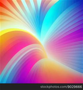 3d illustration of 4K UHD abstract background of bright purple and blue neon lights. Bright abstract background with colorful lights