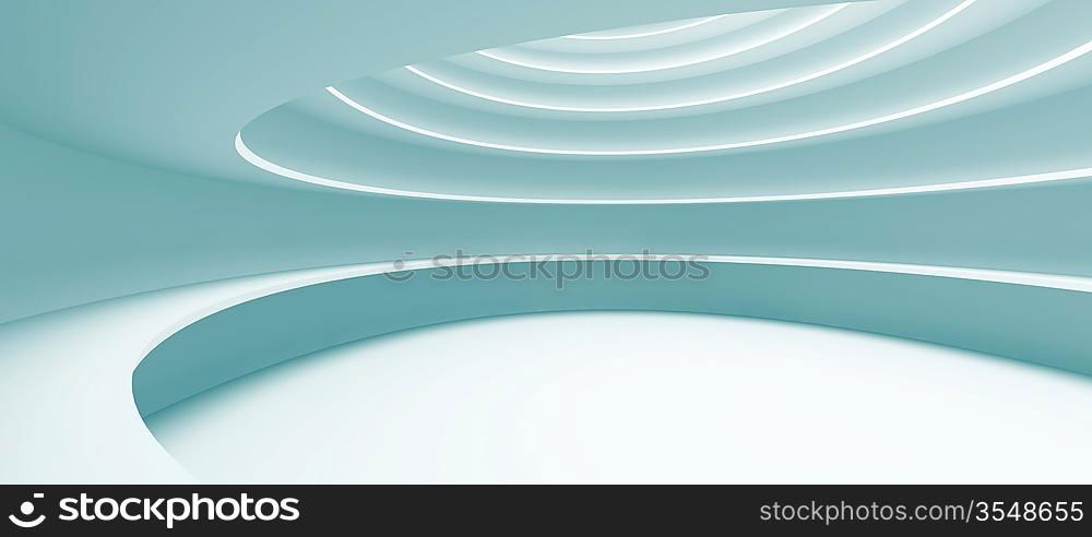 3d Illustration of Abstract Architecture Background