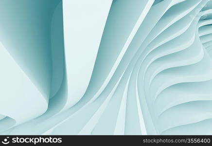 3d Illustration of Abstract Architecture Background