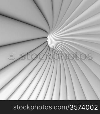3d Illustration of Abstract Architecture Design