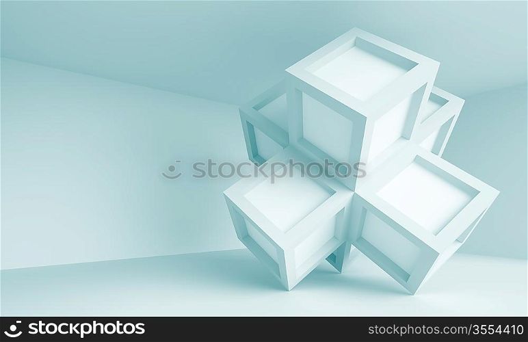 3d Illustration of Abstract Creative Concept