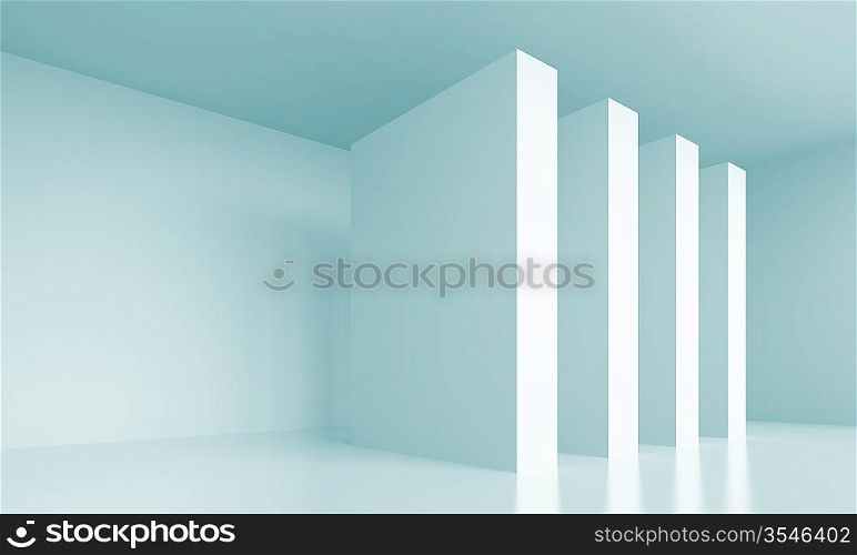 3d Illustration of Abstract Geometric Design