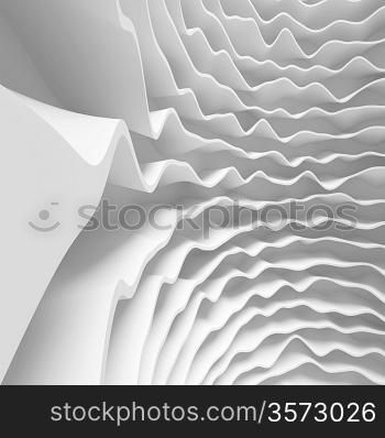 3d Illustration of Abstract Tech Design