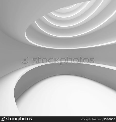 3d Illustration of Abstract Urban Background