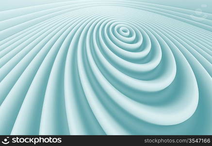 3d Illustration of Abstract Wave Background