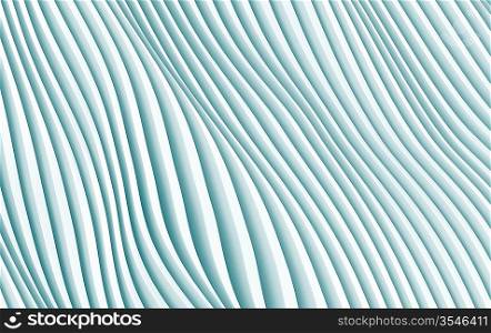 3d Illustration of Abstract Wave Design