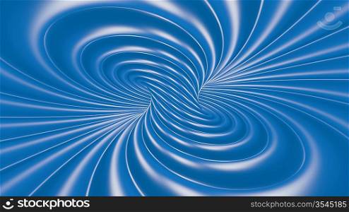 3d Illustration of Blue Abstract Background