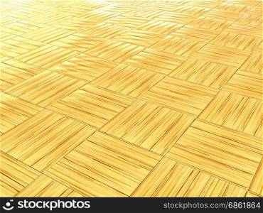 3d illustration of parquet floor texture or background
