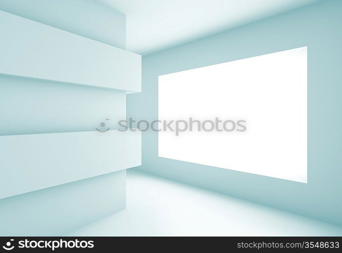 3d Illustration of Room Background