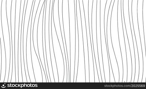 3d illustration - vertical black Lines on white background