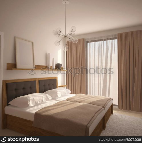 3d interior design bedroom