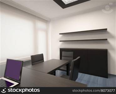 3d interior design office