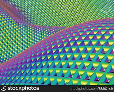 3d mesh wave background. Futuristic technology style. Elegant background for business presentations.. Abstract 3d mesh wave background. Futuristic technology style. Elegant background for business presentations.