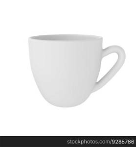 3d photo realistic white cup icon mockup. Design Template for Mock Up. ceramic clean white mug with a matte effect isolated on white background with clipping path.. 3d photo realistic white cup icon mockup. Design Template for Mock Up. ceramic clean white mug with a matte effect isolated on white background with clipping path