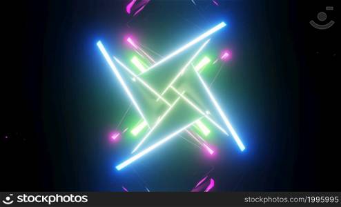3d render, abstract fashion background, glowing neon figure.. 3d render, abstract fashion background, glowing neon figure