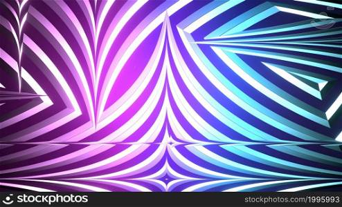 3d Render Abstract gradient background of multicolored lines. Colorful geometric background.. 3d Render Abstract gradient background of multicolored lines. Colorful geometric background