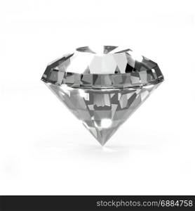 3d render of a diamond