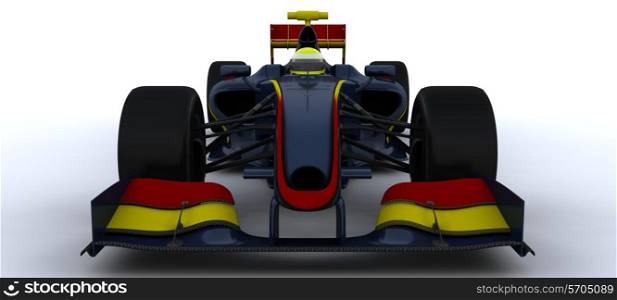3D Render of a F1 Racing Car