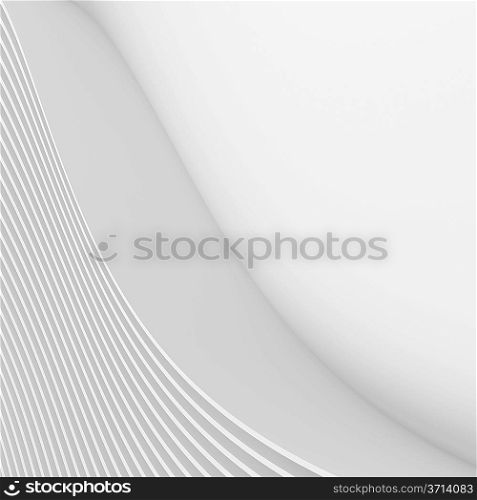 3d Render of Abstract Architecture Background