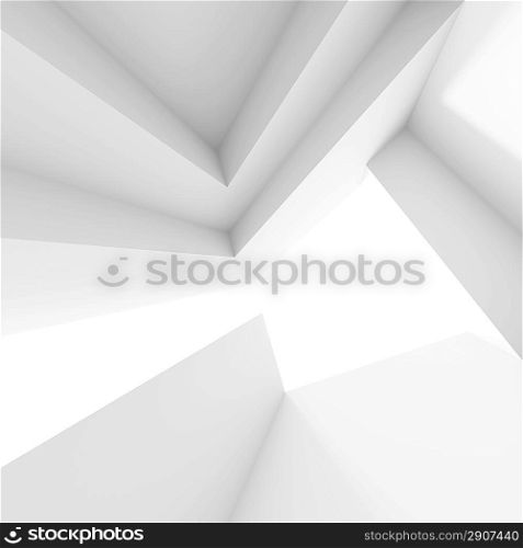 3d Render of Abstract Architecture Design