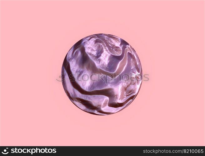 3d render organic ball in curve wavy smooth and soft bio forms in glossy material. 3d render organic ball in curve wavy smooth and soft bio forms in glossy material.