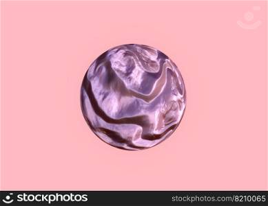 3d render organic ball in curve wavy smooth and soft bio forms in glossy material. 3d render organic ball in curve wavy smooth and soft bio forms in glossy material.