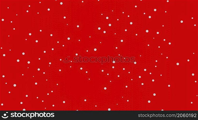 3D render. Red Christmas background with ornament decoration from pearls. Flat lay New year minimal. Red luxury background with beads.. 3D render. Red Christmas background with ornament decoration from pearls