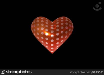 3d rendering , 3d rendering , Spotted Doodle hearts