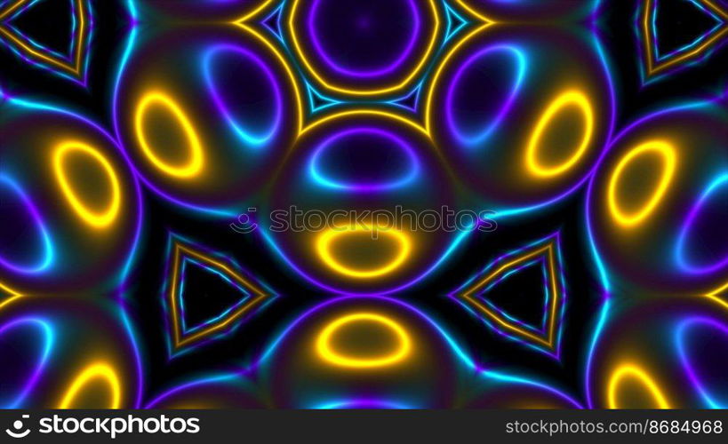 3D Rendering Abstract colorful background bright yellow and blue colors, modern colorful wallpaper. Futuristic backdrop. Digital abstract flowing waves seamless loop animation, moving bent curves. 3D Rendering Abstract colorful background bright yellow blue colors modern colorful wallpaper