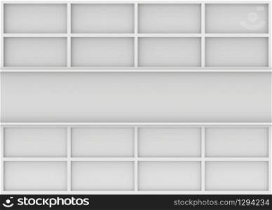 3d rendering. Abstract Gray sqaure pattern wall background.
